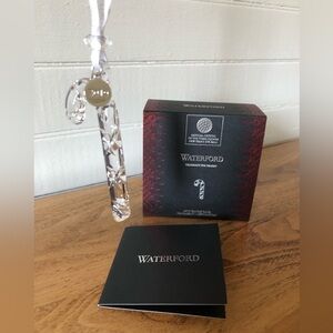 WATERFORD Crystal 2019 MINI CANDY CANE CHRISTMAS Ornament - # 40035450